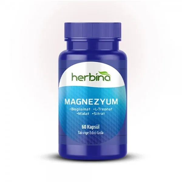 HERBİNA MAGNEZYUM KOMPLEKS 60 KAPSÜL