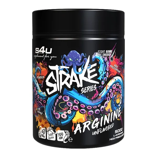 S4U Strake Series Arginine Aromasız 300g - Saf Performans