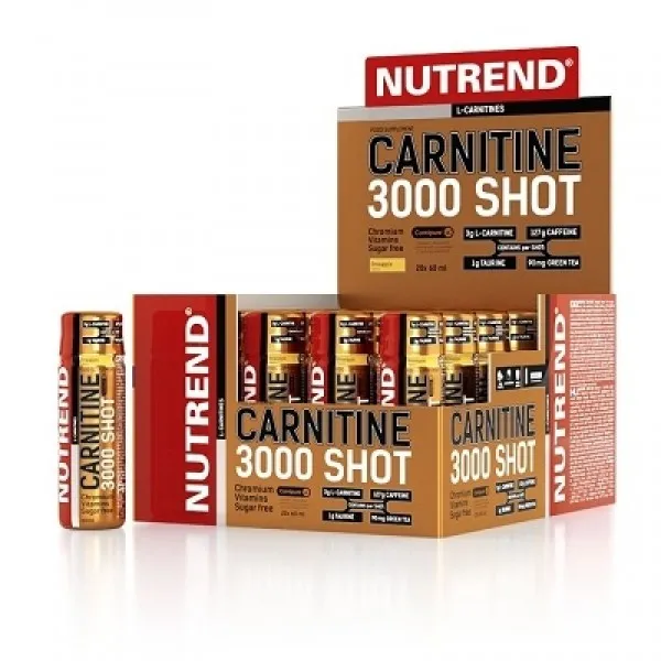 NUTREND L-CARNİTİNE SHOT 3000 MG - 20 AMPUL