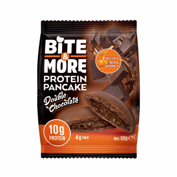 BİTE MORE PROTEİN PANCAKE (50 GR) - 1 ADET DOUBLE CHOCOLATE