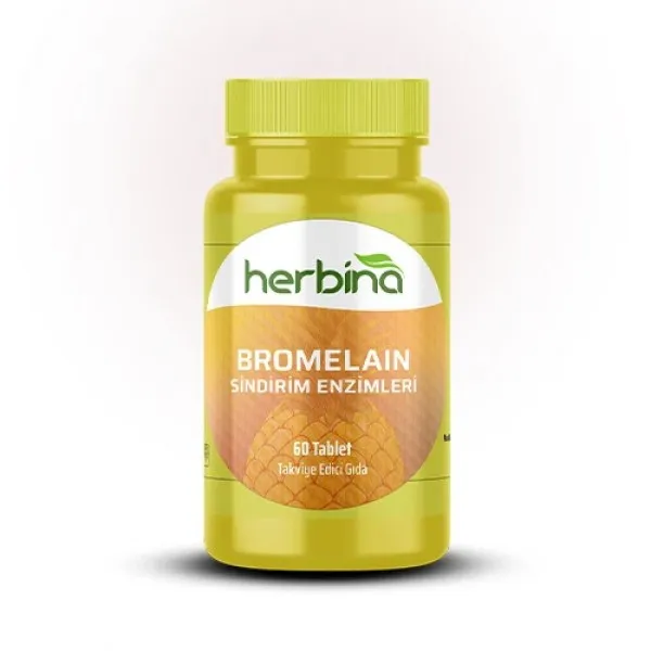 HERBİNA SİNDİRİM ENZİMLERİ 60 TABLET