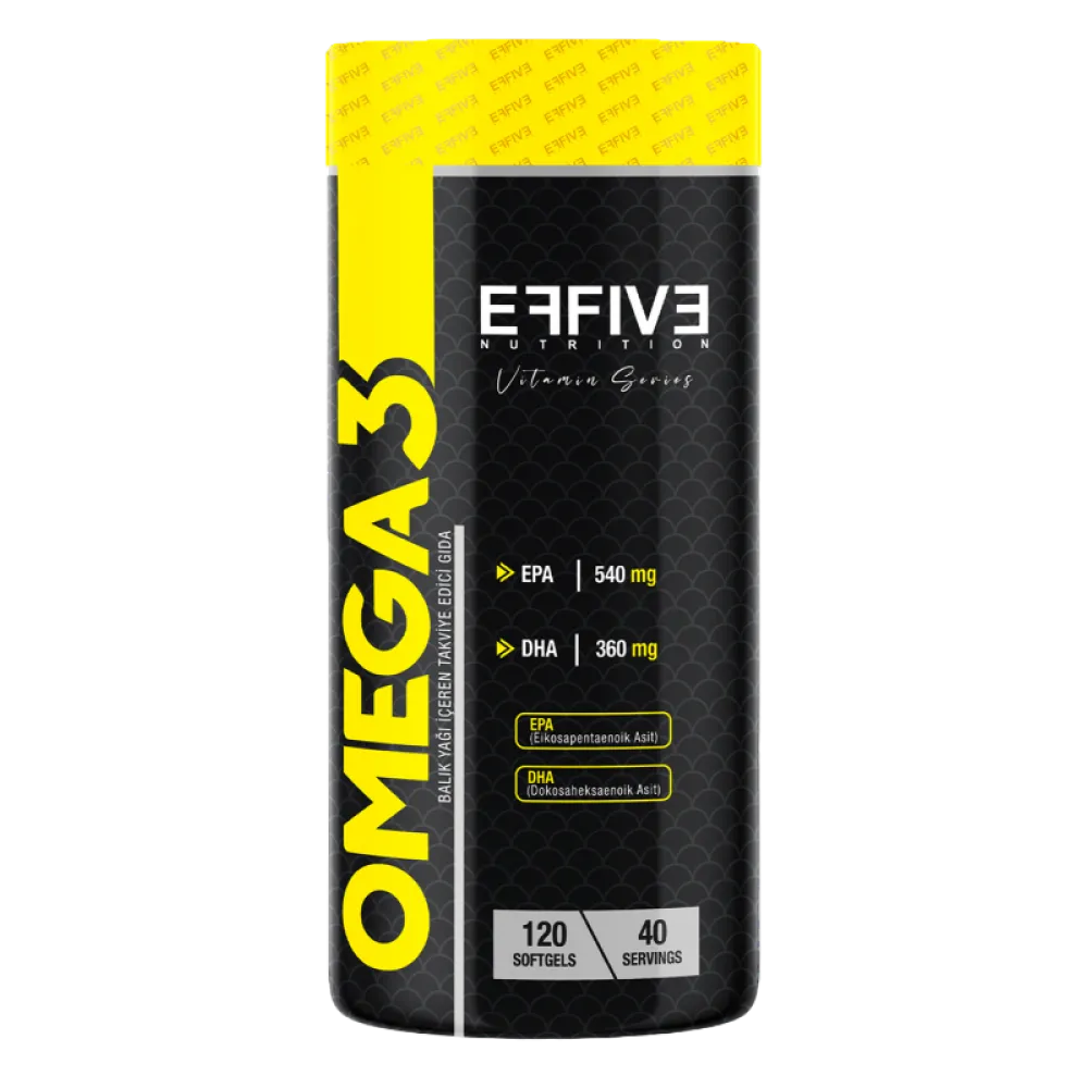 EFFİVE OMEGA-3 - 120 SOFTJEL