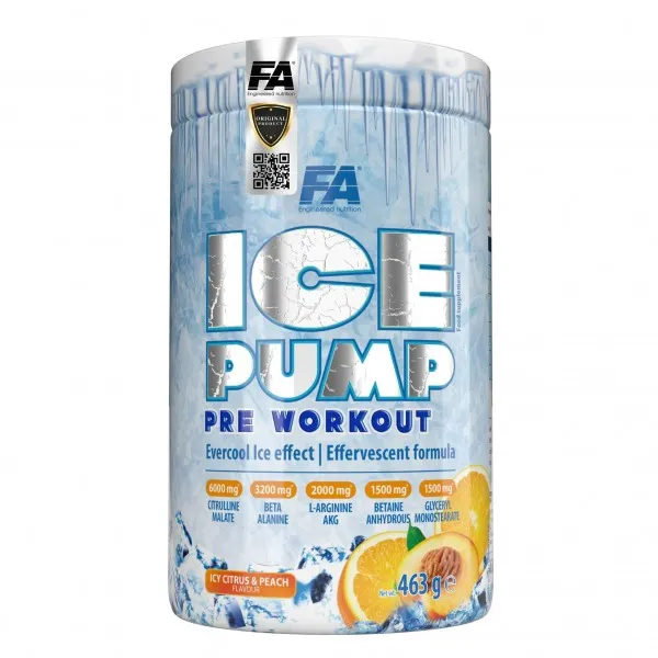 FA NUTRITION ICE PUMP PREWOKROUT 463 GR