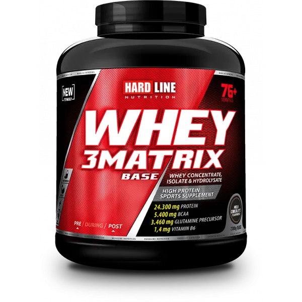 HARDLİNE WHEY 3 MATRİX BASE 2300 GR