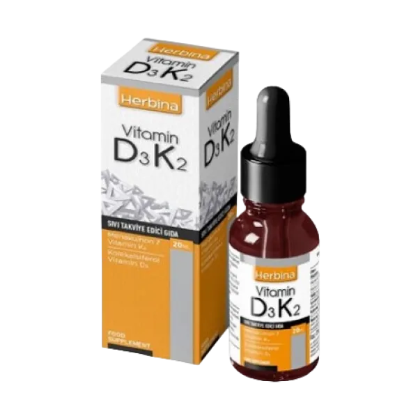 HERBİNA D3 K2 DAMLA 20 ML