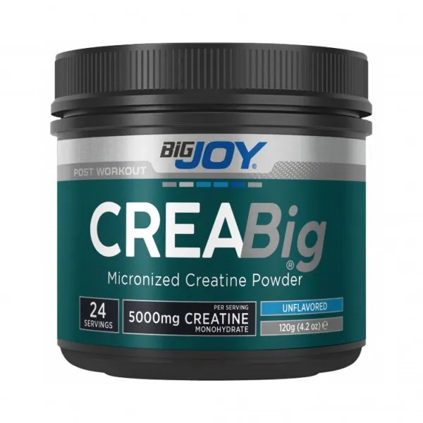 BİG JOY CREABİG MİCRONİZED CREATİNE POWDER 120 GR